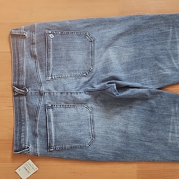 Democracy Ab Technology Straight Leg Jeans With Raw Hem New With Tags - Picture 10 of 16